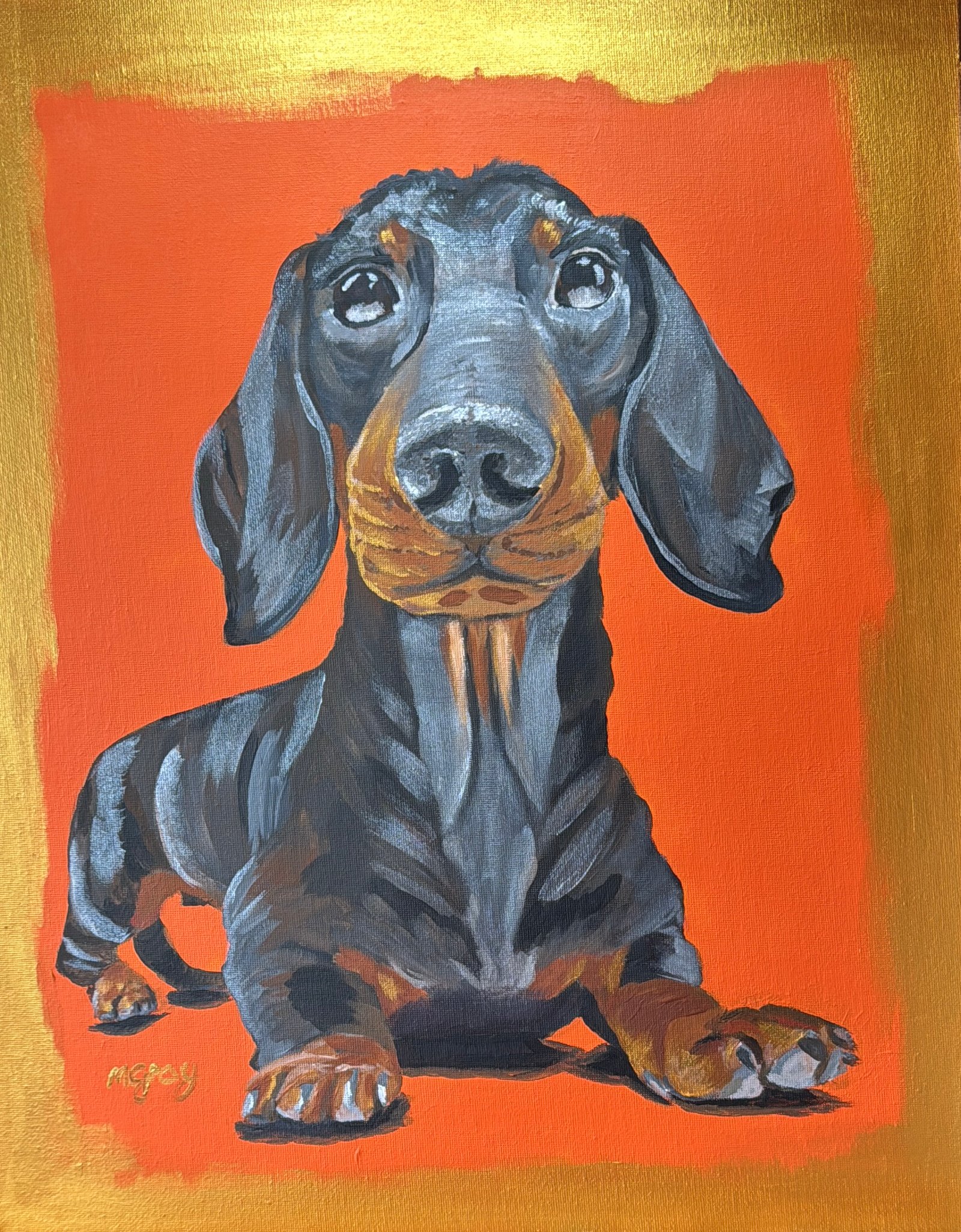 Sausage dog - SOLD - Image 2