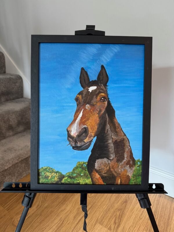 Cheeky stallion