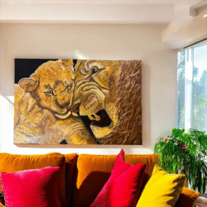 Pride and Joy 90 x 60 acrylic painting